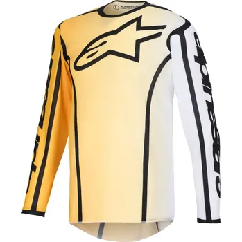 Moto dres Motokrosový dres FLUID APEX, ALPINESTARS (žlutá/černá) 2026