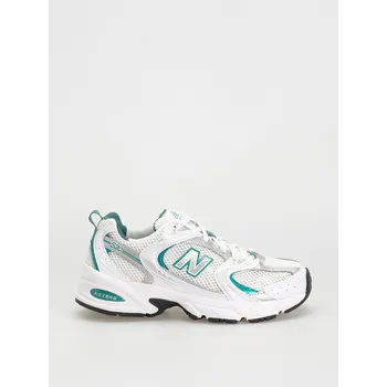 Pánská obuv New Balance 530 (white/silver metalic/turquoise) 39.5, bílá
