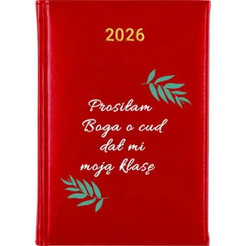 Kalendář Knižní kalendář 2026 A5 červený