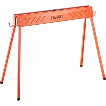 Koza na řezání dřeva Ocelový stojan na pily, 2 ks, nosnost 299,4 kg, koza pro řezání trámů