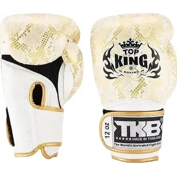 Boxerské rukavice Boxerské rukavice Top King TKBGSS-02A-WH-GD-10 10 oz