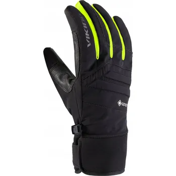 Rukavice Multifunkční rukavice Viking Primaloft Whistler GTX černo-limetkové - Velikost 8