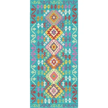 Koberec Protiskluzový omyvatelný retro koberec | koberec, běhoun - SA4807-YZ-8 , 80X120CM