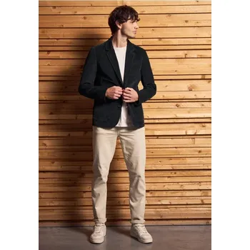 Pánské sako Pánské manšestrové sako Street One 212683 grafitově šedé Velikost: XXL