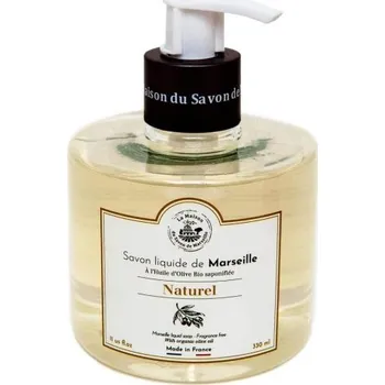 Mýdlo Tekuté mýdlo Marseille s dávkovačem - Naturel (přírodní) 330ml TML F423