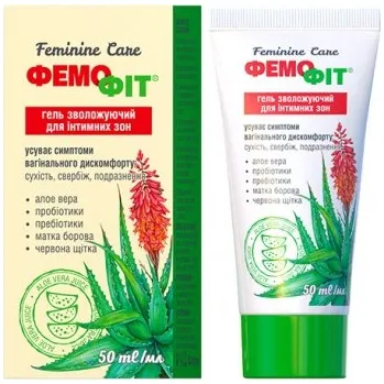 Intimní hygienický prostředek FEMOFIT: Hydratační gel na intimní hygienu 50ml K2704