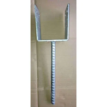 Patka kotevní "U" s roxorem, 100x100mm