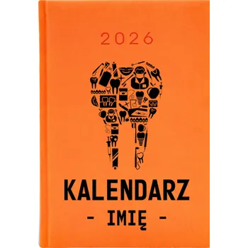 Kalendář Knižkový kalendář 2026 A5 oranžový