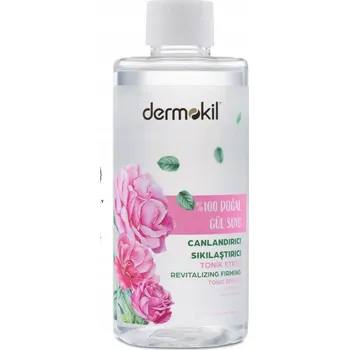 Pleťové tonikum s přírodní růžovou vodou Dermokil 100% Natural 200 ml DERMOKIL