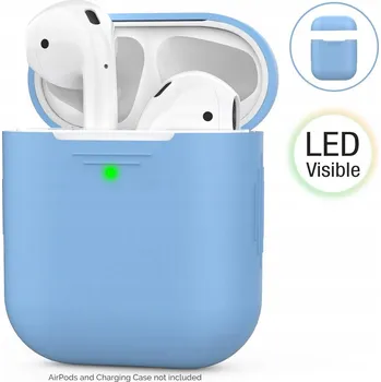 Příslušenství pro sluchátka Silikonové pouzdro AhaStyle pro AirPods 1 a 2, růžové