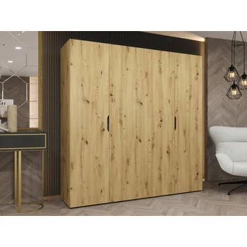 Nábytek Šatní skříň Umonca 200, Barva: dub artisan MIRJAN 5903211427206