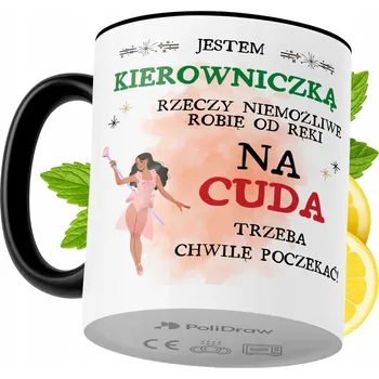 Hrnek Polidraw Hrnek Polidraw pro manažerku na předsednictví, keramika, 330 ml