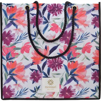 Kabelka Monnari shopper kabelka polyester bílá