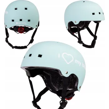 Cyklistická přilba Dětská cyklistická helma na koloběžku skateboard Nastavitelná Ochranná S LED
