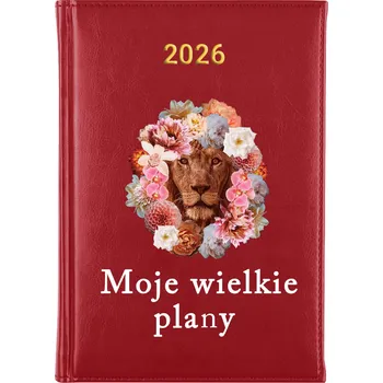 Kalendář Knižní kalendář 2026 A5 červený