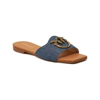 Dámské pantofle Nazouváky Pinko Marli 01 SD0063 T002 Tmavomodrá 36