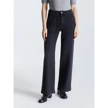Cup Of Joe dámské wide leg džíny Lulu černé Velikost: 30/32