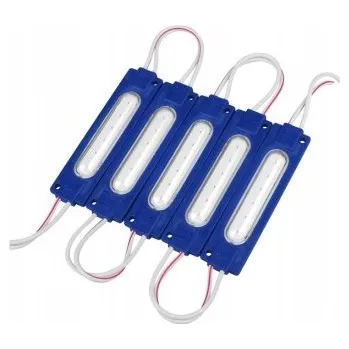 LED osvětlení LED COB modul 12V IP67 Vodotěsný Modrý 2,5W Energeticky úsporný