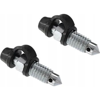 Brzdová hadice 2x odvzdušňovací šroub brzdového systému závit M8x1.25 délka 32.4mm s krytkami