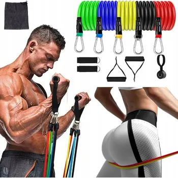 SADA POSILOVACÍCH GUM NA CVIČENÍ 5 KS EXPANDER BAND