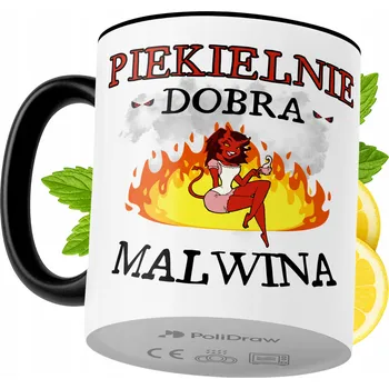 Hrnek Polidraw Hrnek Polidraw Pro Malvínu, keramický, 330 ml