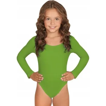 Kojenecký body DĚTSKÉ ZELENÉ BODY S DLOUHÝM RUKÁVEM TRIČKO TANEČNICE VEL. 146