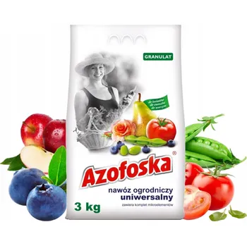 Hnojivo Univerzální zahradní hnojivo 3 kg Azofoska granulát na zeleniny a trávník