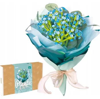 ostatní stavebnice Stavebnice seledinová kytice květin