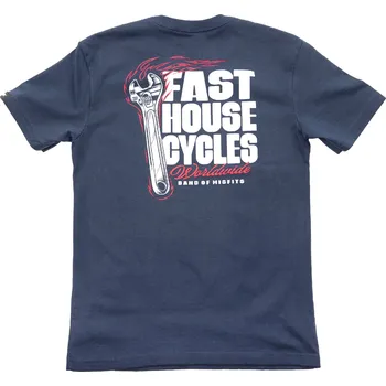 Chlapecké tričko Fasthouse Youth Spanner Tee Midnight Navy dětské tričko Velikost: YL