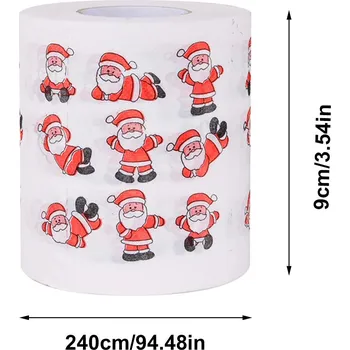 Vánoční dekorace Veselý vánoční toaletní papír | vánoční dekorace, toaletní papír - D