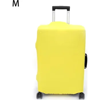Elastický potah na kufr proti poškození | ochranný potah, cestovní doplněk - žlutá-m