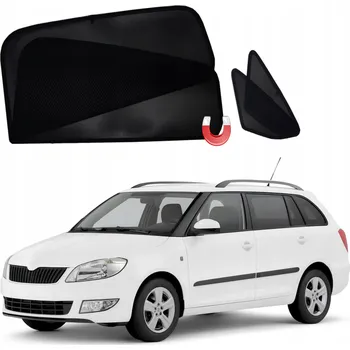 Stínítko do auta Sluneční clony Skoda Fabia II Sciemnij.to 4 ks