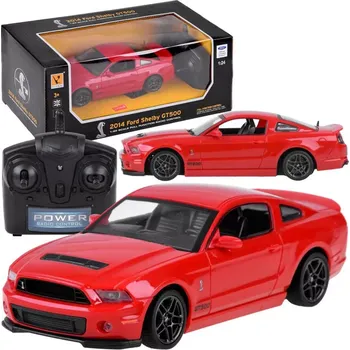 RC model auta RC auto FORD SHELBY GT500 1:24 červené 2,4 GHz