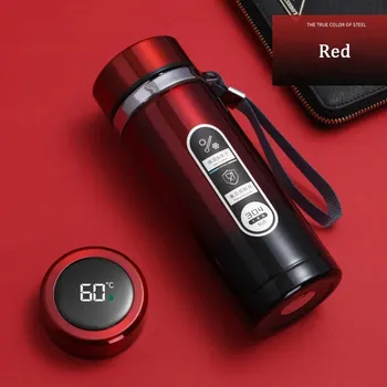 Termohrnek Chytrý termohrnek s LED displejem teploty | termohrnek, nerezový hrnek - Barva 3 , 800ml