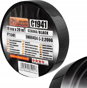 Izolační páska Izolační páska RICHMANN černá PVC 19 mm x 20 m
