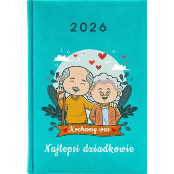 Kalendář Knižní kalendář 2026 A5 modrý