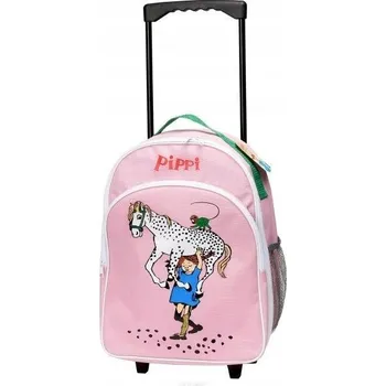 Růžová taška na kolečkách