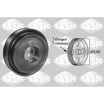 Auto-moto Řemenice, klikový hřídel SASIC 2156035