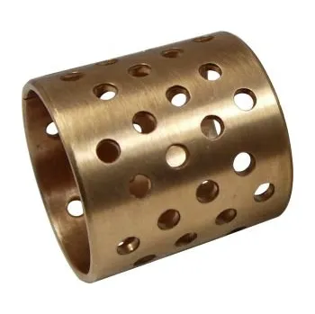 Kluzné pouzdro 30/34x30 - bronzové s mazacími otvory