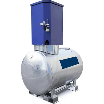 Palivová nádrž Mobilní naftová nádrž KC500-S, objem 500 litrů, čerpadlo 12/24 V a příslušenství