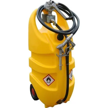 Palivová nádrž Mobilní čerpací nádrž na naftu, typ Caddy, objem 110 litrů, s ručním čerpadlem