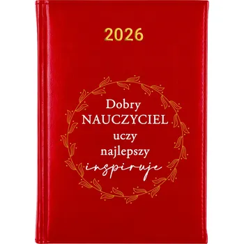 Kalendář Knižní kalendář 2026 A5 červený