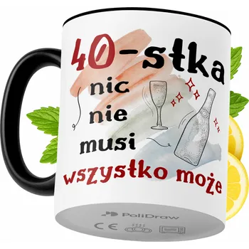 Hrnek Polidraw Hrnek Polidraw Narozeniny40 keramika 330 ml