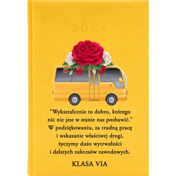 Kalendář Knižkový kalendář 2026 A5 žlutý