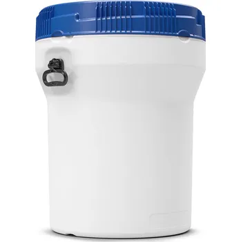 Kanystr se širokým hrdlem, z polyethylenu (PE), objem 120 litrů, UN schválení
