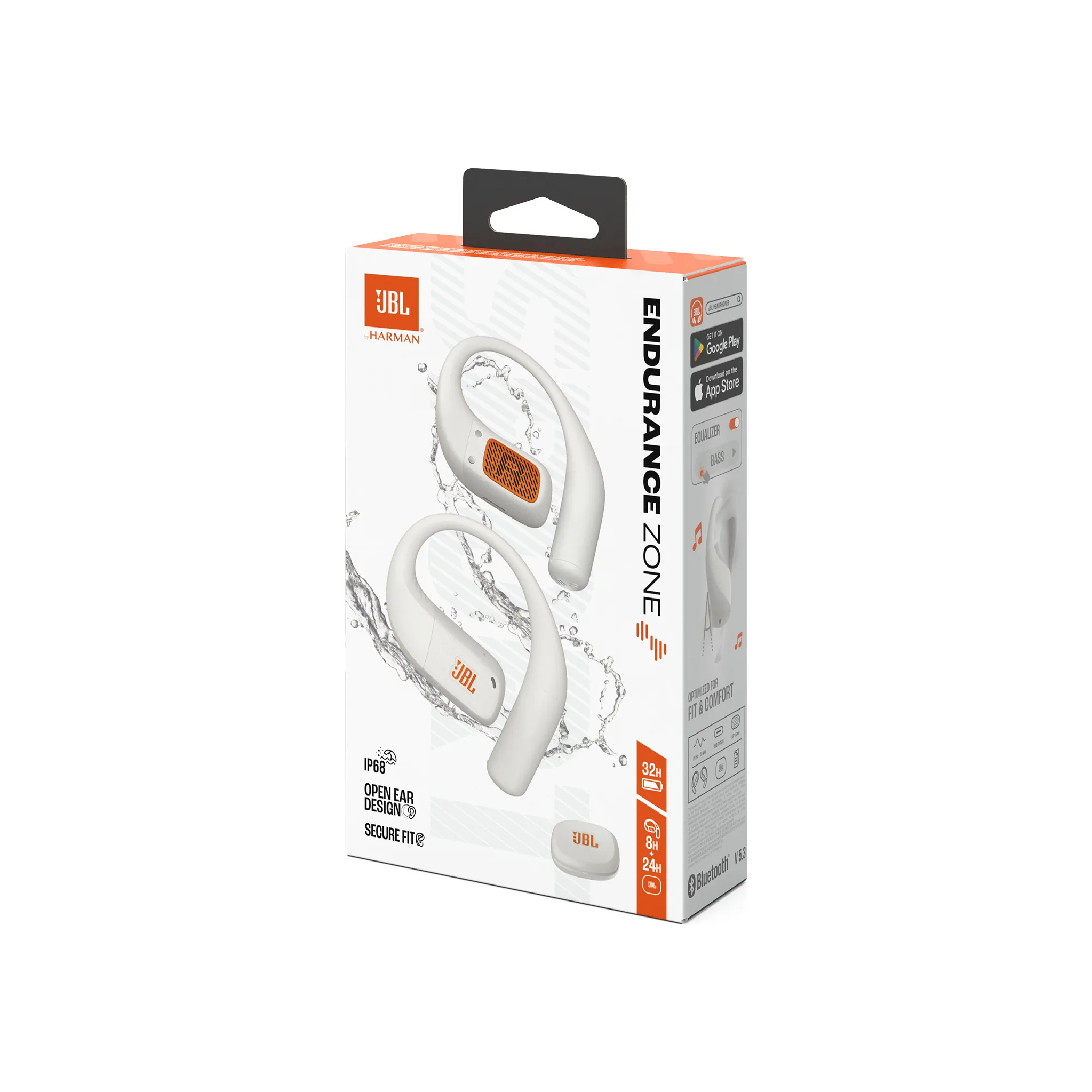 Fotografie 11 - Sluchátka JBL Endurance Zone White