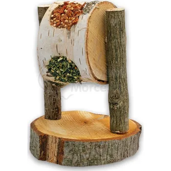 Krmivo pro hlodavce JR Farm GmbH JR Farm dřevěné kolo s náplní 200 g