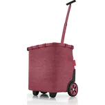 Nákupní košík na kolečkách Carrycruiser twist maroon OE3104, Reisenthel