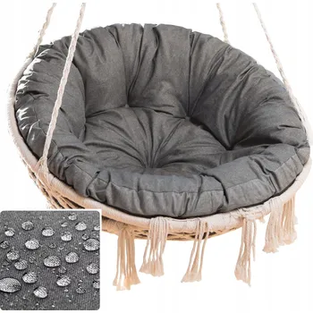 Zahradní houpačka Polštář PillowPrim 91 x 91 x 8,5 šedý