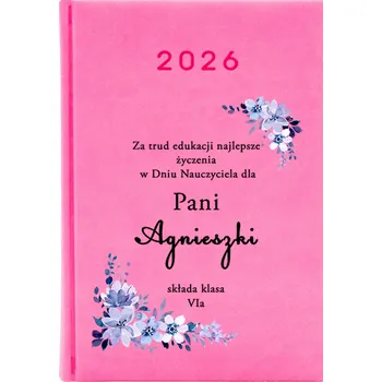 Kalendář Knižkový kalendář 2026 A5 růžový